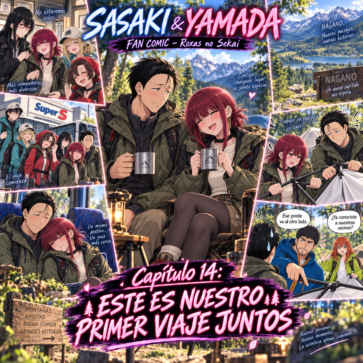 SASAKI & YAMADA | ENTRE CIGARROS Y SENTIMIENTOS · Capítulo 14 · ESTE ES NUESTRO PRIMER VIAJE JUNTOS